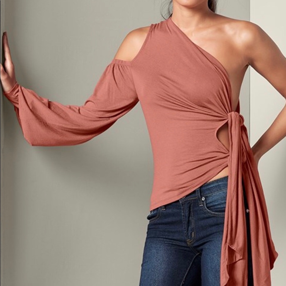 Side tie shirt
